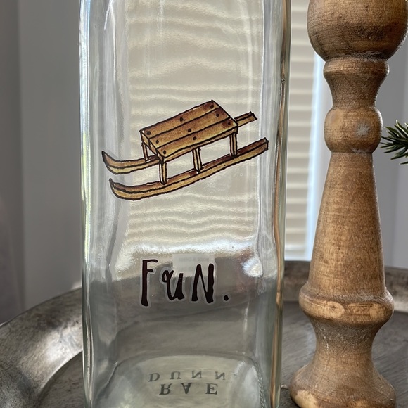 Rae Dunn Bail & Trigger Holiday bottle “Fun” - Picture 2 of 3